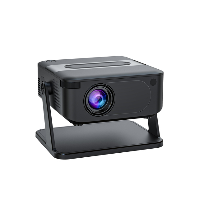 Compact 0.5kg Android 11 WiFi6 4K Support HIFI Stereo Dual-Band WiFi LED Manual Mini Projector for Home Theater Outdoor Camping