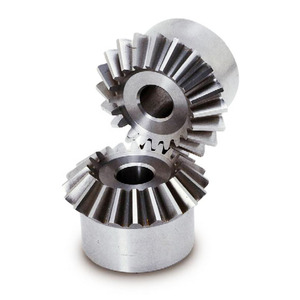 Máy xúc truyền bánh răng côn đặt thẳng thép không gỉ vương miện bánh răng với hobbed chế biến - Product Image 1