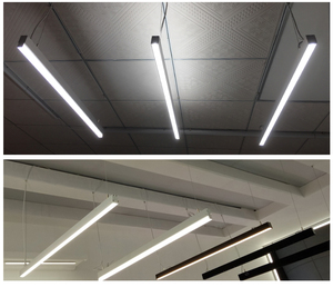2023 thiết kế mới treo <span class=keywords><strong>Led</strong></span> tuyến tính ánh sáng 1500mm 1800mm treo <span class=keywords><strong>Led</strong></span> tuyến tính ánh sáng mặt dây chuyền - Product Image 5