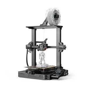 Creality novo Ender-3 s1 pro impressão rápida de estrutura de metal, impressora industrial fdm 3d 220*220*270mm impressora 3d