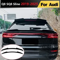 StarNav 2019-2025 pour Q8 SQ8 Sline Aileron de toit arrière, Aileron de coffre, Kit carrosserie, Spoiler de toit supérieur, Lame fixe de coffre arrière, Pièce de rechange