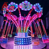 Manège à chaises volantes d'extérieur pour enfants, équipement de divertissement pour parcs d'attractions