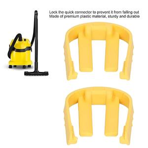 Raccords rapides pour nettoyeurs haute pression Karcher K2 K3 K4 K5 K6 K7, support en plastique jaune et gris, usage domestique - Product Image 3