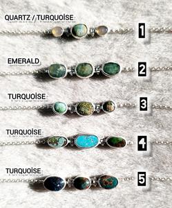 Pulsera Moderna Hecha a Mano con Piedra Esmeralda, con Artesanía Elegante, Estilo Sofisticado y Acabado Premium - Product Image 1