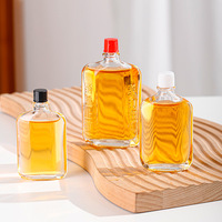 Huiles Essentielles Actives de Qualité Supérieure en Gros – Bouteille en Verre Transparente avec Bouchon à Vis pour Massage Chinois – Fond Épais Portable