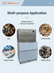 Máquina de Hielo Comercial de 500 kg, 2200 W, Enfriamiento por Aire, Bajo Consumo de Energía - Product Image 3