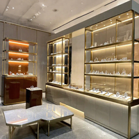 Bijouterie conçoit et personnalise des vitrines de bijoux et des fabricants de meubles présentoirs de bijoux de luxe