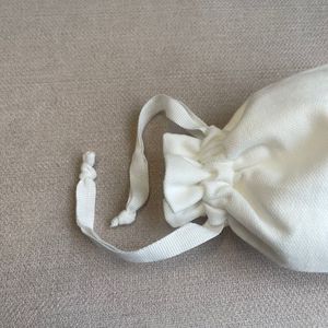 Custom Logo Size Canvas Small Muslin Bags <b>Drawstring</b> Cotton Dust Bag Gift Packaging Jewelry Pouch with Logo for Storage - Product Image 6