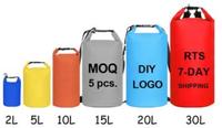Vente en gros Polyester 10l Sac sec de bâche sur mesure avec logo Ocean Pack Pvc Sac sec étanche