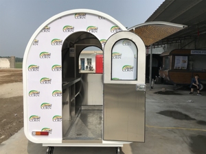 Caravanas Clásicas Tipo Waffle Más Vendidas, Remolques Móviles para Comida Rápida y Furgonetas de Comida Rápida con Máquinas para Preparar Snacks - Product Image 3