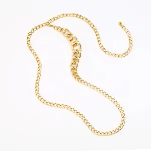 Stainless Steel waist body chain Sexy Tassel gold plated rhinestone fashion jewelry waist body chain