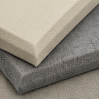 Panneaux acoustiques décoratifs modernes en tissu pour l'extérieur, réduction du bruit, élimination de l'écho, rafraîchissement, résistance au feu