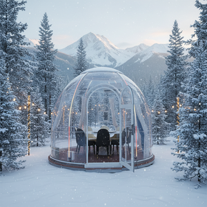 ห้องซันไชน์ รูม วอเตอร์พรูฟ บับเบิ้ลรูม เต็นท์ใส ที่พักพิงโปร่งใสสำหรับแกลมปิ้ง - Product Image 6