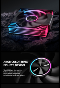Jungle Leopard Interstellar V3 SE 120mm ARGB Case Fan Infinity <b>Mirror</b> Modular PWM Quiet Cooling Fan for PC Case - Product Image 3