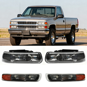 GM2503187 GM2502187ไฟหน้ารถยนต์ภายนอกสำหรับ Chevrolet Silverado 1500 1999 2000 2001 <span class=keywords><strong>2002</strong></span> - Product Image 3