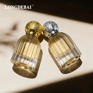 Crimp Heat Transfer Printing Recyclable Empty 30ml Perfume Spray <b>Bottles</b> and Golden <b>Plastic</b> Lid - Product Image 5