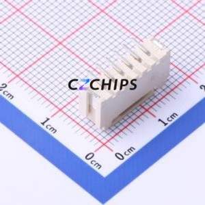 HC-HY-6ALT Wire-to-<b>Board</b> <b>Pin</b> Header SMD,P=2mm Connector ( <b>Pin</b> Structure: 1x6P )( Pitch: 2mm )( Mounting Type: Vertical Mount ) - Product Image 2