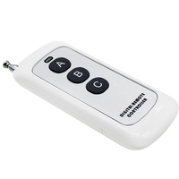 Interrupteur à télécommande sans fil, code d'apprentissage, 1 bouton, pile AAA, portée de 100 m, fonction de clonage pour appareils électroménagers intelligents