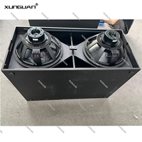 SUB9006AS Module amplificateur double 18 pouces 1500W pour subwoofer actif en contreplaqué avec aimant néodyme 100mm, système Line Array pour Spectacles/Scènes/Concerts/Clubs
