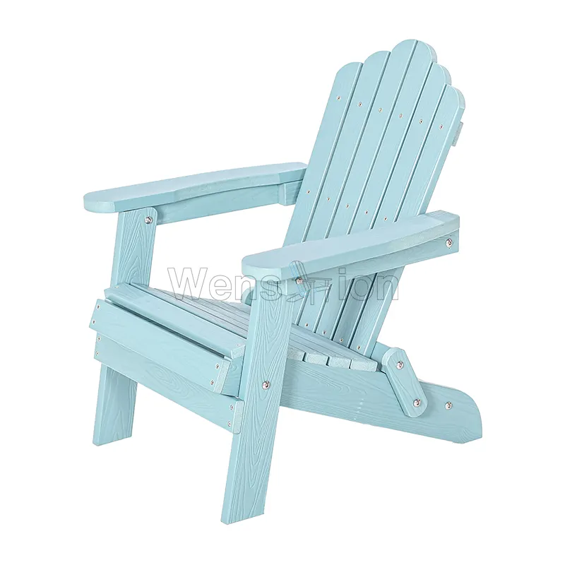 Fabricantes mini melhor plástico madeira foldable adirondack cadeiras do jardim para ao ar livre adirondack cadeira plástica