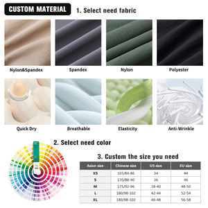 남성용 빠른 건조 스판덱스 나일론 조거 팬츠 맞춤 로고 아웃도어 스포츠 팬츠 탄력 있는 캐주얼 스웨트팬츠 제조업체 OEM ODM - Product Image 5