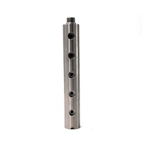 Boîtier métallique durable en aluminium et acier inoxydable pour lampe de poche à lumière LED, boîtier de lampe de poche usiné CNC
