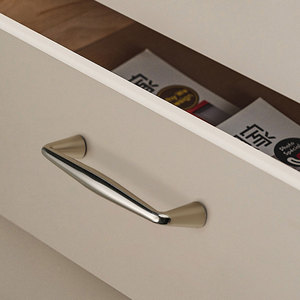 Zink legierung Long Strip Griffe Küchen schränke Pull Silver Möbel Türgriffe Schublade Knopf Möbel Hardware - Product Image 4