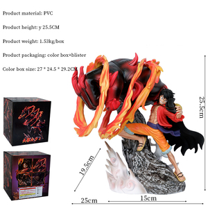 Hcengtriz 31cm Figurine de collection Luffy Poing Géant en PVC Souple pour Anime, Figurine <span class=keywords><strong>d</strong></span>'<span class=keywords><strong>action</strong></span>, <span class=keywords><strong>D</strong></span>écoration sur le thème du cinéma et de la télévision - Product Image 4