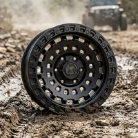 Jantes tout-terrain 16x10 6X135 6X139.7 6X165.1 6*127 Beadlock 15-24 pouces pour Tacoma/4Runner/Tundra/Sequoia/FJ Cruiser/pickup