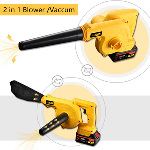 Km Portable Handheld Blower <b>Vacuum</b> <b>Cleaner</b> Lithium <b>Battery</b> Rechargeable Dual Purpose Household Car Use - Product Image 3