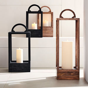 <b>Wooden</b> Hanging Candle <b>Lantern</b> for Home Decor 2025 Eco-Friendly Floor Decor Candle <b>Lantern</b> for Garden Decor - Product Image 6