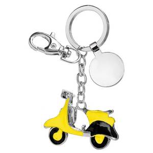 Porte-clés jaune pour Vespa, accessoires de scooter, boîte non incluse - Product Image 1