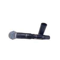 Microphone sans fil professionnel monocanal, portatif, cravate, casque, haute qualité, karaoké QLXD4 Beta 58a Beta 87a Ksm9