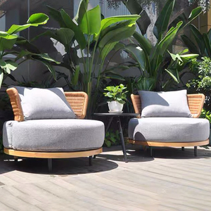 Miami Garden Furniture Round Pe Rattan <strong>Sofa</strong> Outdoor Furniture Sets <strong>Waterproof</strong> Circular Patio Outdoor Sectional <strong>Sofa</strong> - Product Image 3