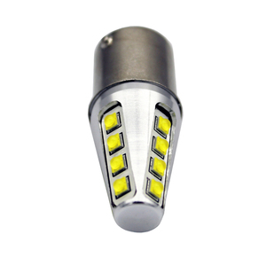Luz indicadora de marcha atrás LED automática 1156 BA15 S 3156 T20 7440 blanco <span class=keywords><strong>amarillo</strong></span> rojo LED Luz de marcha atrás del vehículo 80W DC12V bombilla trasera de coche - Product Image 1