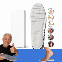 Semelles intérieures personnalisées amortissantes, antibactériennes, avec coussinets et soutien de la voûte plantaire, orthopédiques, vente en gros pour chaussures de sport
