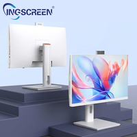 INGSCREEN All-in-One PC 24/27 Inch Gaming Monitor with Intel Core I3/i5/i7 SSD+HDD Storage Built-in 2 Channel Stereo Speakers