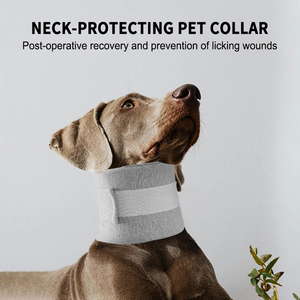 HIPHOPPET venta al por mayor transpirable ajustable esponja perro cuello soporte Anti lamer y Anti mordedura protección cuello <span class=keywords><strong>Collar</strong></span> accesorios para mascotas - Product Image 2