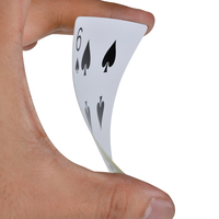 Vente en gros de cartes de poker sur mesure écologique Logo imprimé Deck Spielkarten Jeu de société Publicité Papier Carte de triche