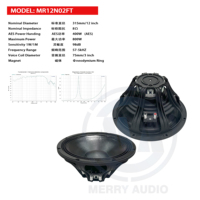 Grosir Pabrik Loudspeaker Neo 12 Inch dengan Voice Coil 3 Inch, 98dB, Loudspeaker Line Array Frekuensi Rendah dan Menengah yang Luar Biasa