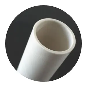 High Quality Customized Aluminum Nitride Ceramic Part Sleeve Bushing Pipe Rod Tube
