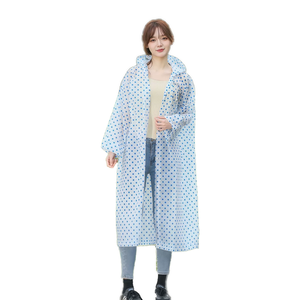 Impermeable de una Pieza de EVA con Diseño de <span class=keywords><strong>Lunares</strong></span> Redondos, Fresco y Elegante, para Adultos, Engrosado, para Senderismo al Aire Libre, Conciertos, Portátil - Product Image 5