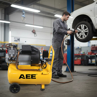 Compresseur d'air de construction Filtre à entraînement direct électrique 2.5HP Compresseur d'air à moteur en cuivre