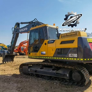 Excavatrice d'occasion Volvo 210D, marque suédoise d'origine, 21 tonnes, sur chenilles en caoutchouc, grande taille, modèle 2022, godet de 1,0 m - Product Image 5