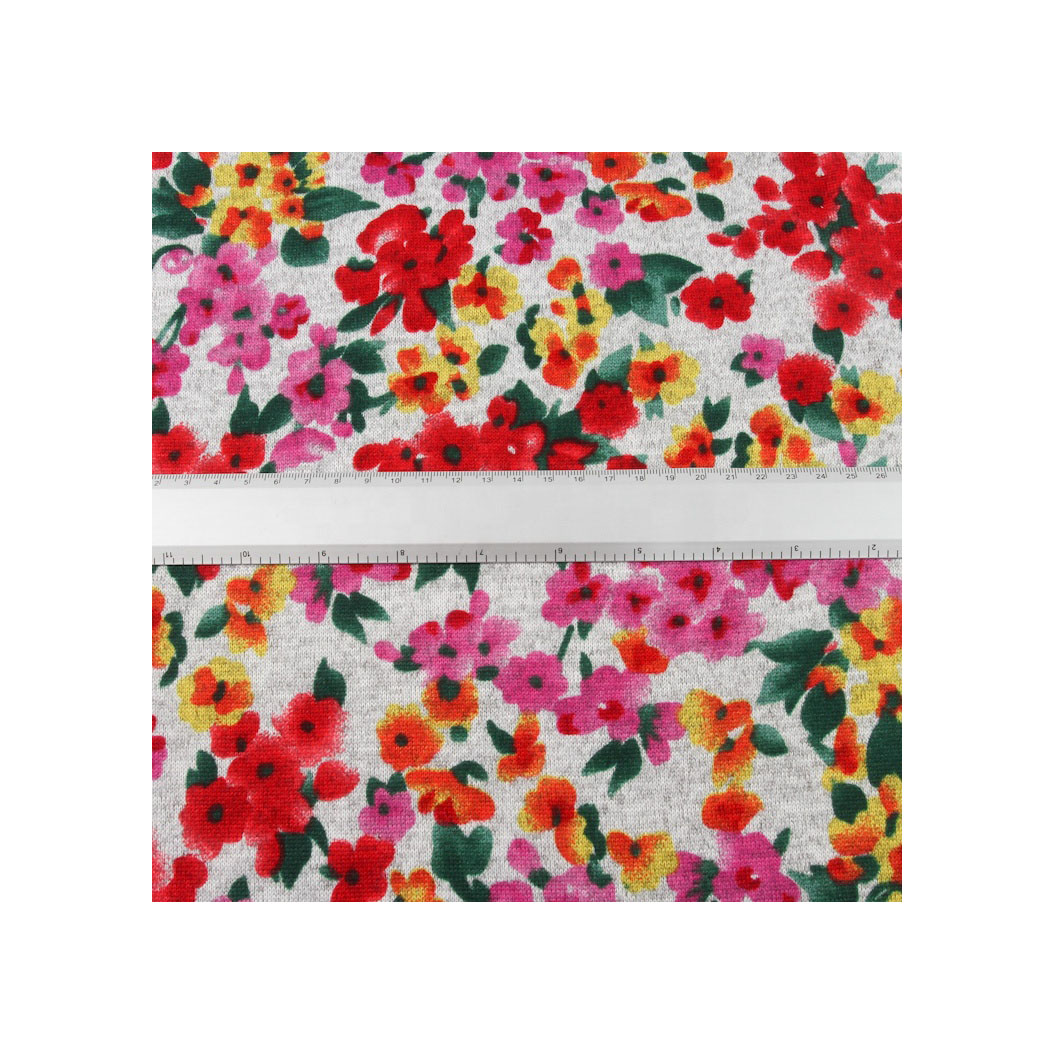 Индивидуальная пряжа, хаки, кашемировая ткань с цветочным принтом для одежды