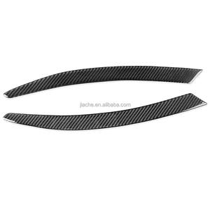 Rifiniture per sopracciglia in fibra di carbonio per paraurti anteriore lampada da nebbia per Audi <span class=keywords><strong>A6</strong></span> <span class=keywords><strong>C6</strong></span> <span class=keywords><strong>4F</strong></span> stile auto 2009 2004 - Product Image 4