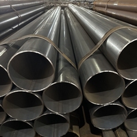 Sch40 Sch20 Black Cs Tubo de acero ASTM A 53 ERW Tubo de acero Tamaño 1/2 pulgadas Precio Tubo de hierro fundido con tubería usada para automóvil