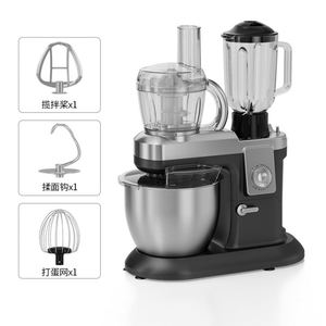Multifunction 5L 6L 7L 1400W Household Electric Stand Mixer with Egg Whisk Dough Hook Dough Mixer with <b>Meat</b> <b>Grinder</b> - Product Image 4
