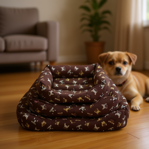 Set Letto per Animali Domestici in Tre Pezzi Imbottito in Cotone Modello YM1295 - Product Image 3