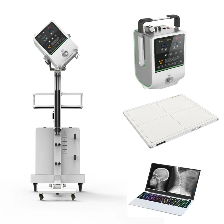 Iray máquina portátil x-ray digital com detector do painel plano do iray para venda